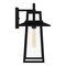 Quoizel Devonport 1-Light Matte Black Outdoor Wall Lantern DEV8410MBK - alternate 3